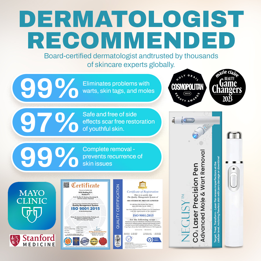 🔥NEGUSY™ CO₂ Laser Precision Pen: Advanced Mole & Wart Removal