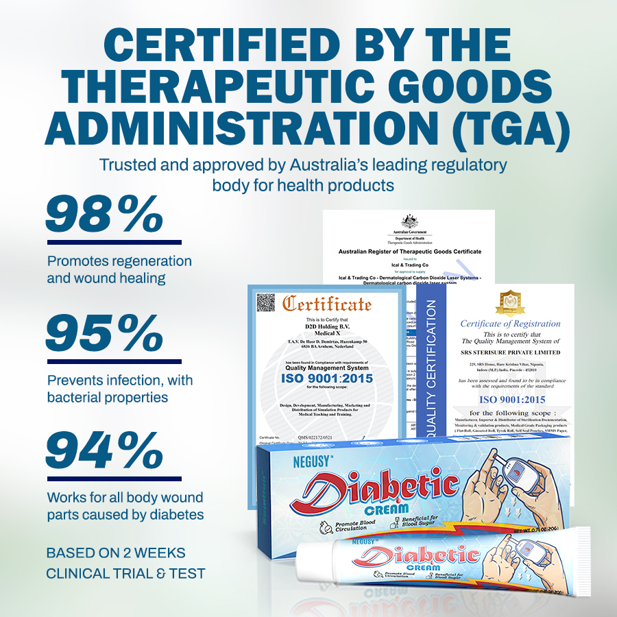 NEGUSY™ Skincare Designed for Diabetic Patients🌟