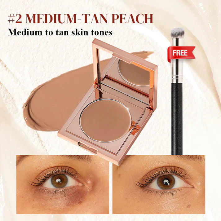 🔥Hot Selling -💜 Undereye Corrector Concealer-Free Brush