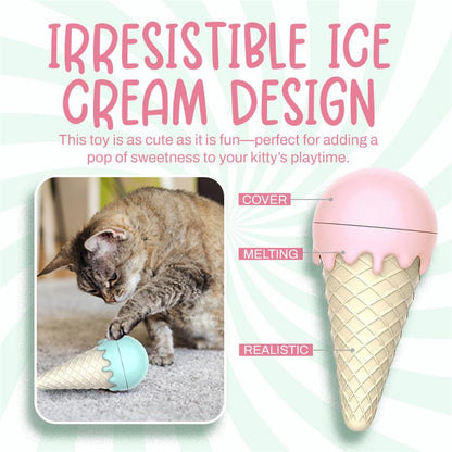 Seurico™ Ice cream spinning mint ball cat toy