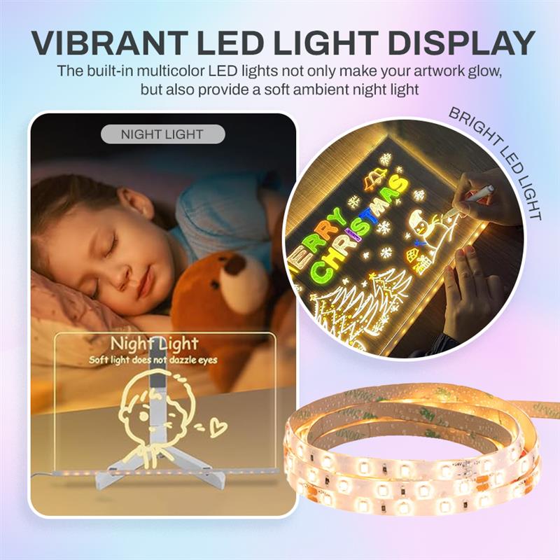 Unleash Your Inner Artist with Our LED Drawing Board!