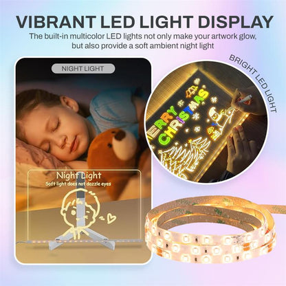 Unleash Your Inner Artist with Our LED Drawing Board!