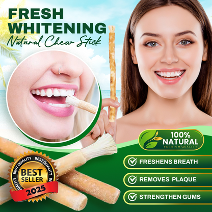 🔥2025 Best-Selling Fresh Whitening Natural Chew Stick🔥