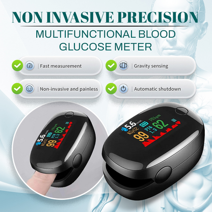 🔥Over 20000 units sold in the past 30 days _ Non invasive precision multifunctional blood glucose meter