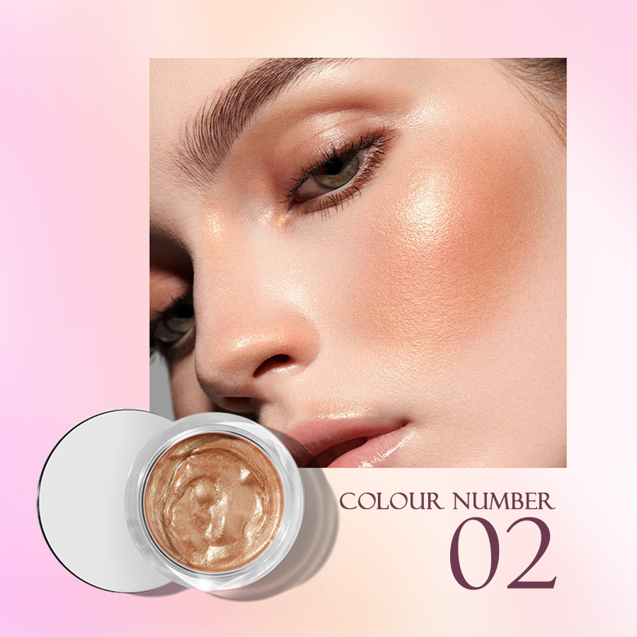 NEGUSY™ 10-color liquid blush eyeshadow brightens lips and cheeks to contour nat
