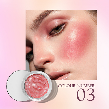 NEGUSY™ 10-color liquid blush eyeshadow brightens lips and cheeks to contour nat