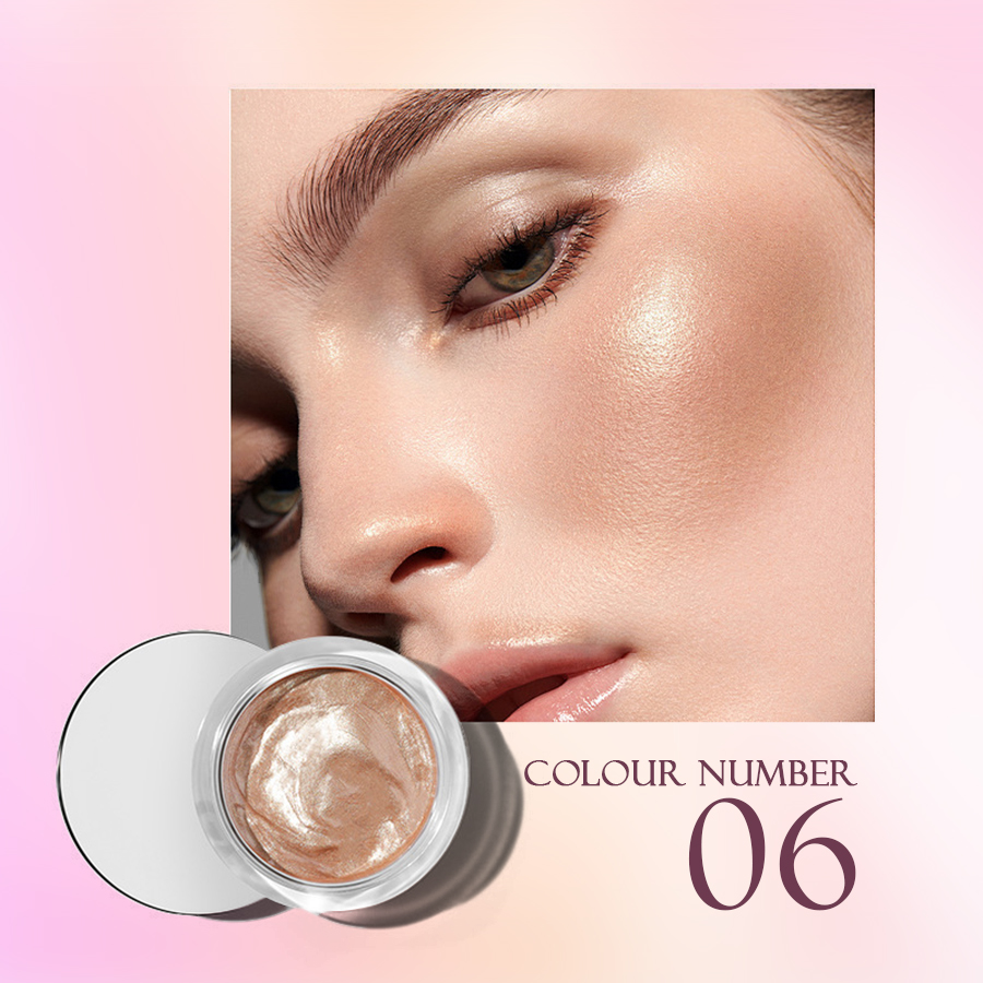 NEGUSY™ 10-color liquid blush eyeshadow brightens lips and cheeks to contour nat