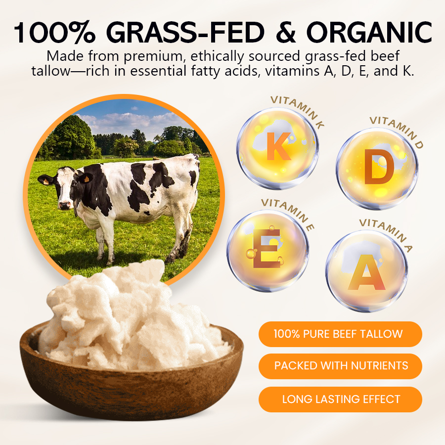 Seurico™ Organic Grass-Fed Beef Tallow Balm