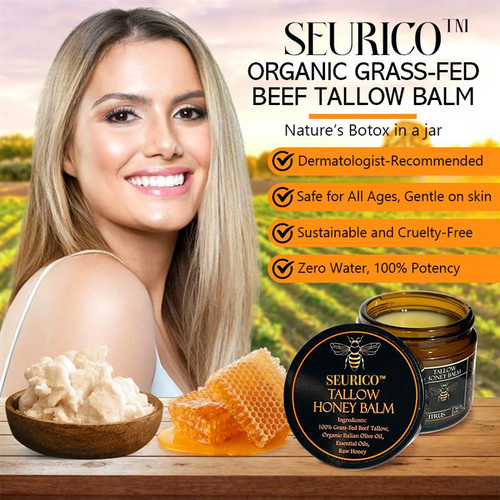 Seurico™ Organic Grass-Fed Beef Tallow Balm