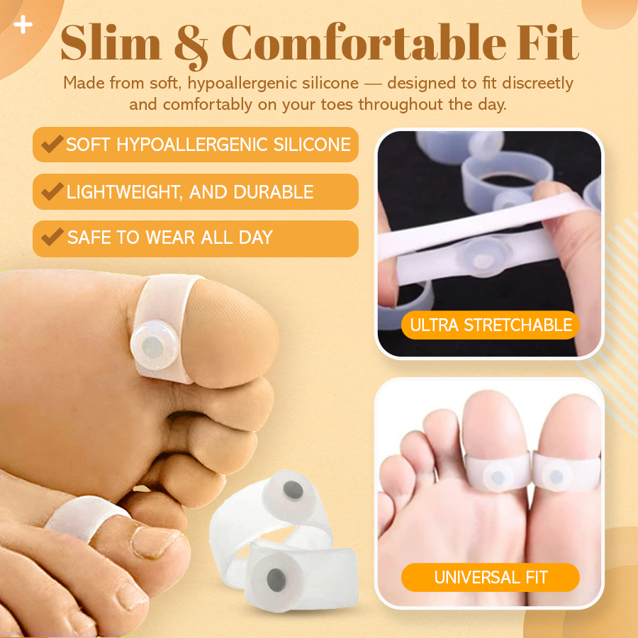 NEGUSY™ Sugar Control Toe Rings
