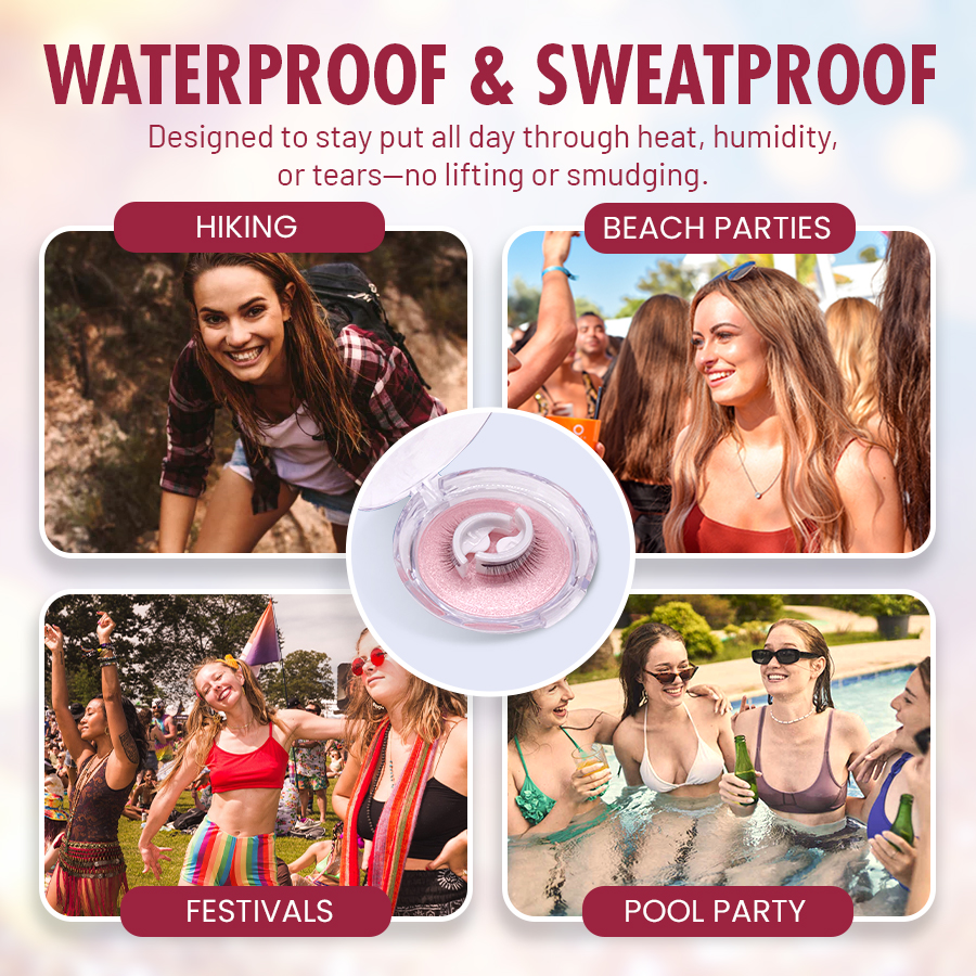 Reusable Adhesive Eyelashes