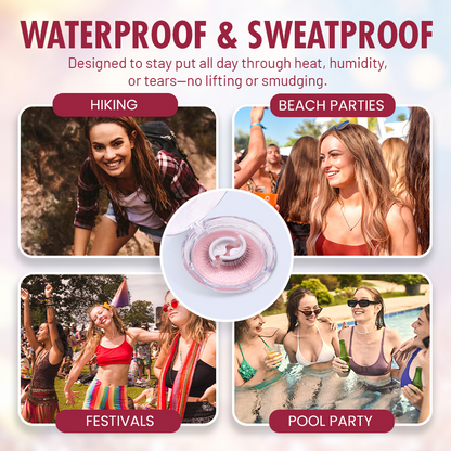 Reusable Adhesive Eyelashes