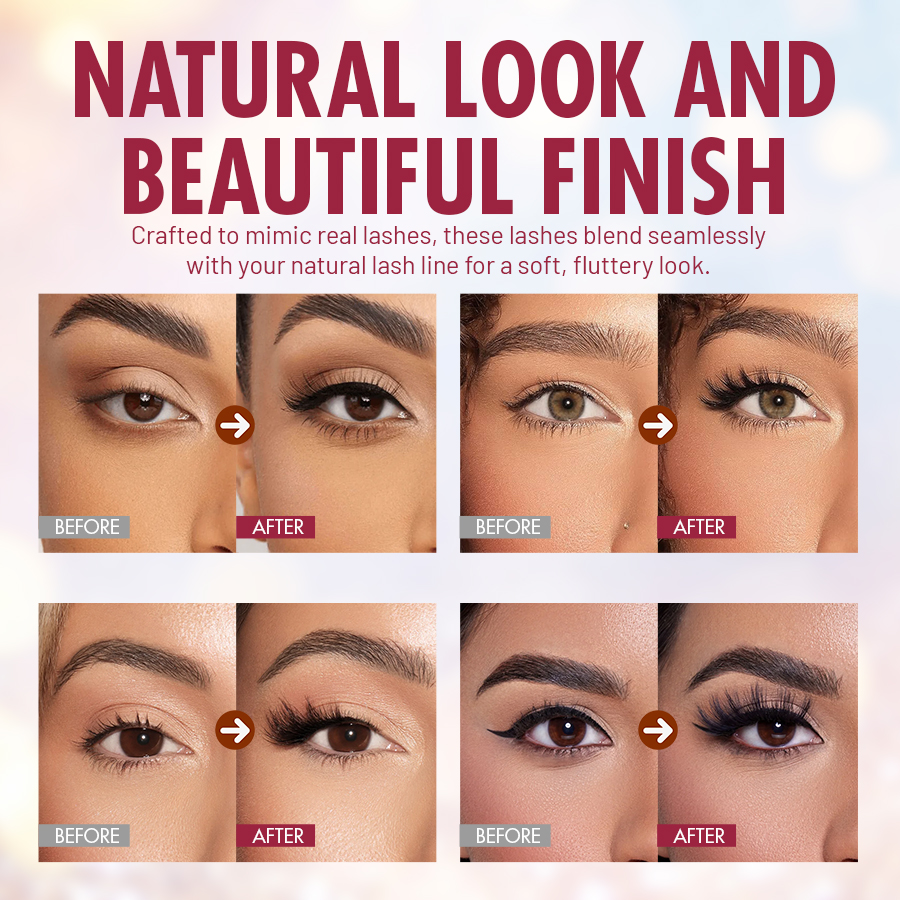 Reusable Adhesive Eyelashes