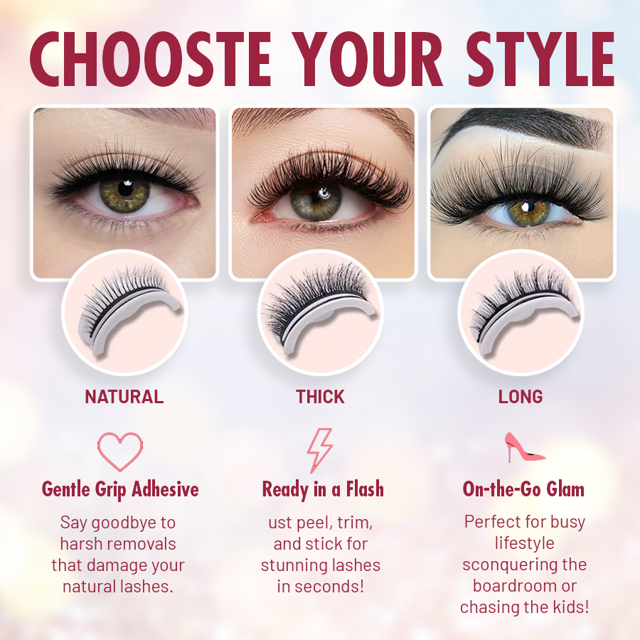 Reusable Adhesive Eyelashes