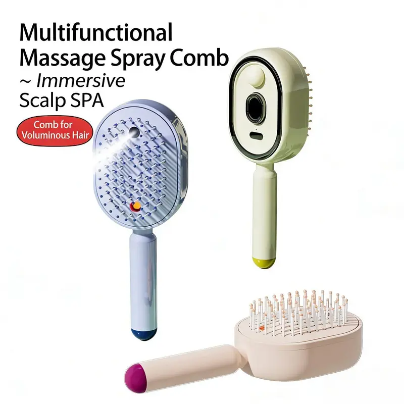 Multi-Function Hair Mist Spray Comb