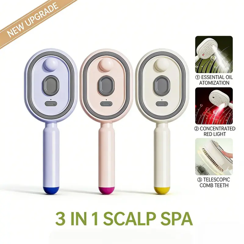 Multi-Function Hair Mist Spray Comb