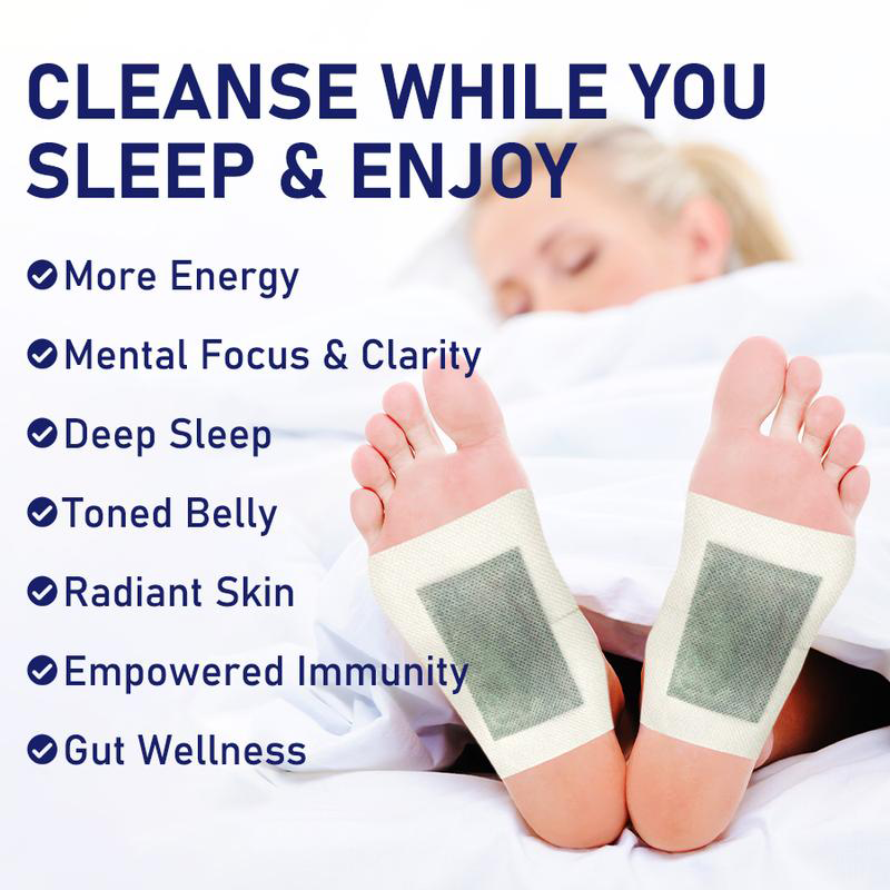 NEGUSY™ Deep Relaxing Foot Patches  – Soothe Tired Feet, Relieve Stress, Promote Relaxation & Better Sleep