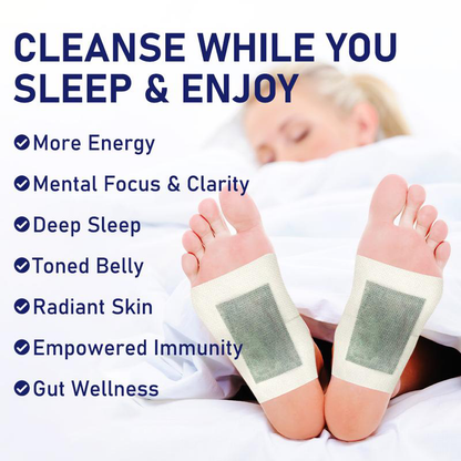 NEGUSY™ Deep Relaxing Foot Patches  – Soothe Tired Feet, Relieve Stress, Promote Relaxation & Better Sleep
