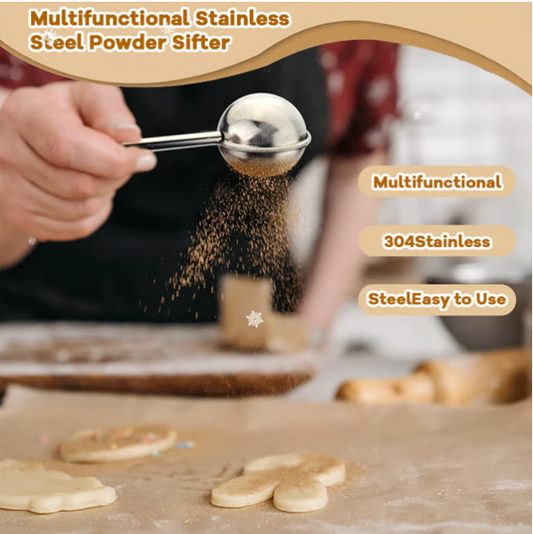 Multifunctional Stainless Steel Powder Sifter