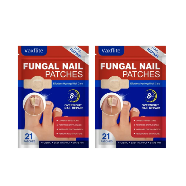 Fungal Nail Patches, 21pcs/box Nail Health Care Patches, Nail Fungus Care Patches, Suitable for Solving Fungal Nails and Other Nail Problems, Nail Supplies, Daily Care Nails Kit Set