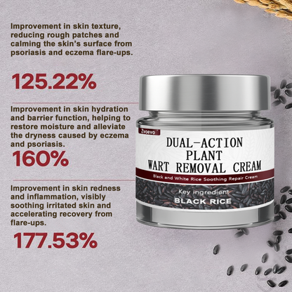 Black Rice Skin Repair Essence Cream 👨‍⚕️ FDA Certified (Removes warts and skin growths, improves keratin buildup and seborrheic dermatitis, follicular keratosis, age spots, and bruising)