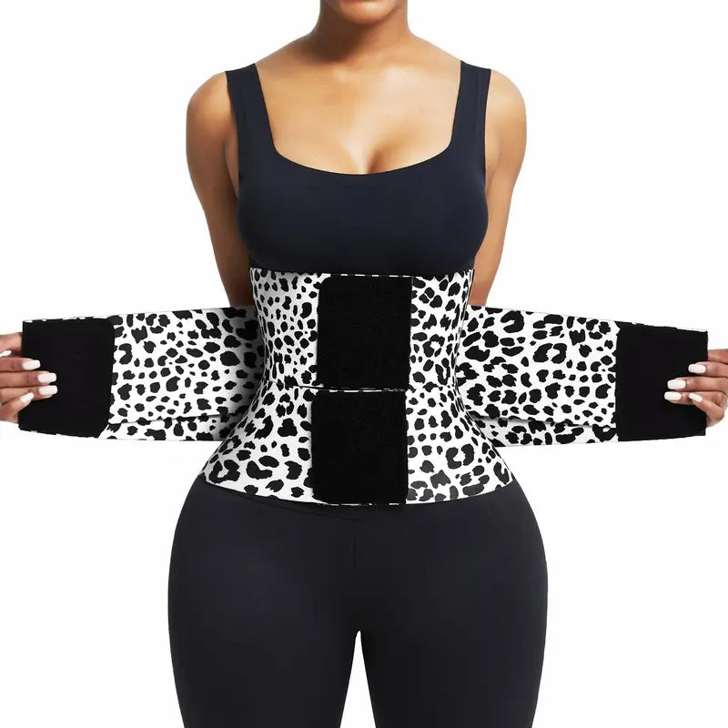 JEREMYTIS™ Triple Wrap Waist Trainer: Breathable Nylon Tummy Control Belt