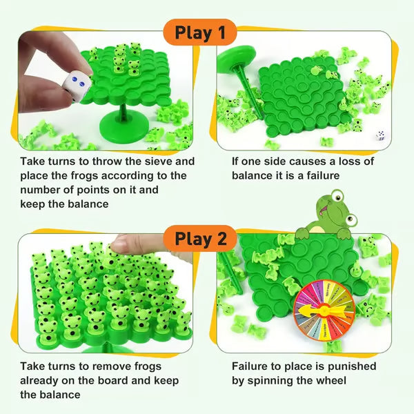 The Frog Balancing Challenge—Must-Have for Summer Nights & Grad Parties!