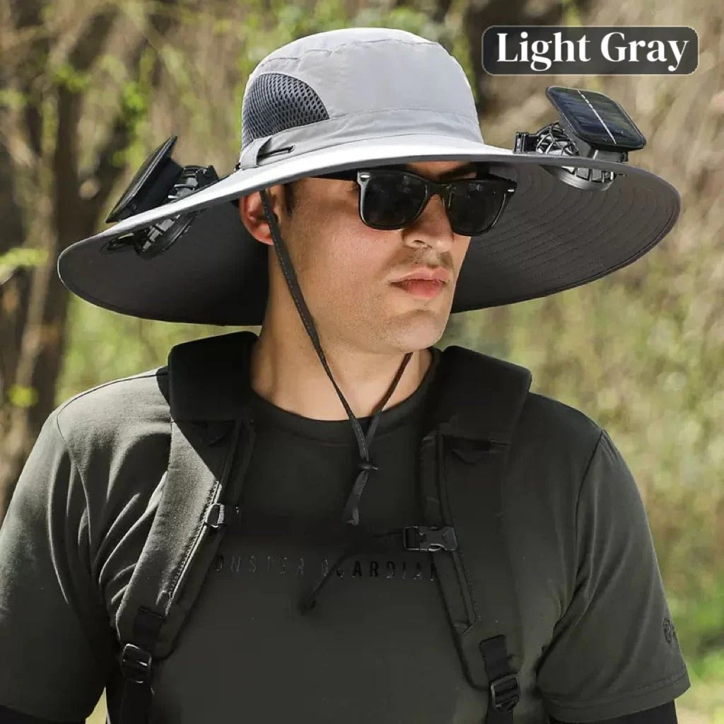 The Solar Fan Hat