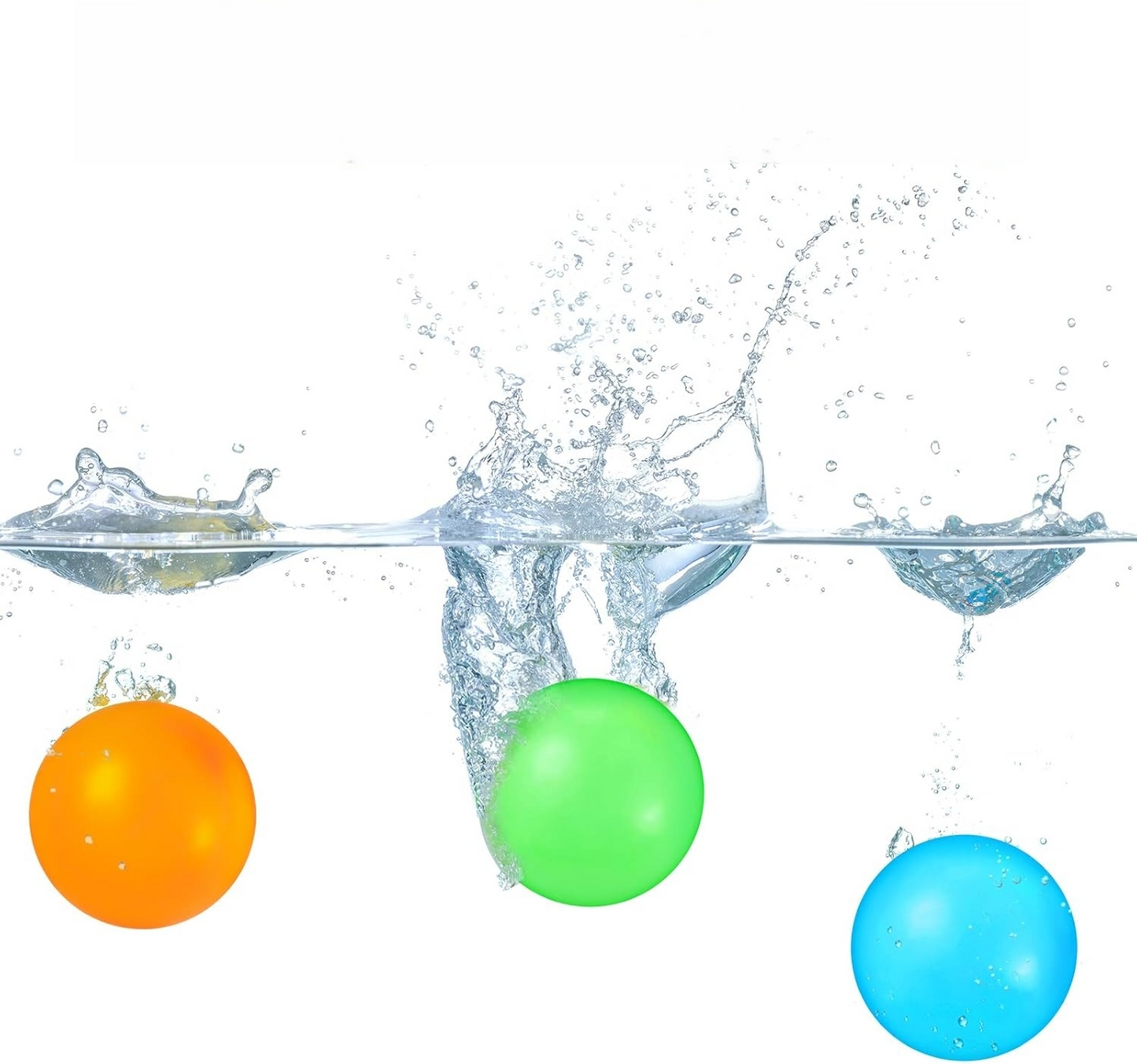 Glow-in-the-Dark Stress Relief Squishy Ball - Extra Strong Adhesion, No Residue Left (5PCS)