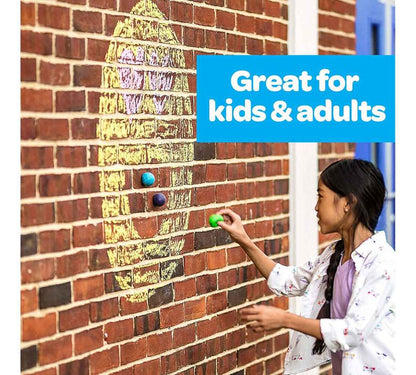 Glow-in-the-Dark Stress Relief Squishy Ball - Extra Strong Adhesion, No Residue Left (5PCS)