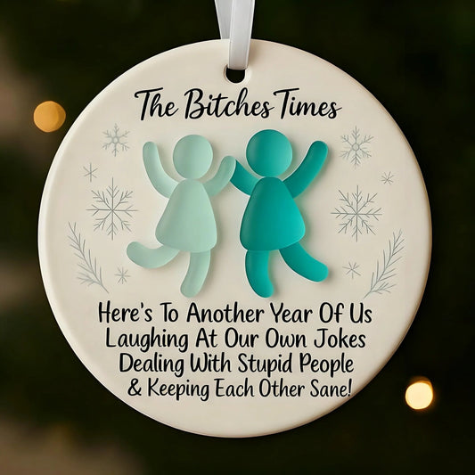 ⏳LAST DAY SALE 49% OFF!⏰Heart-Shaped Sea Glass Angel Friendship Ornament✨ Shaped by Nature & Crafted by Hand