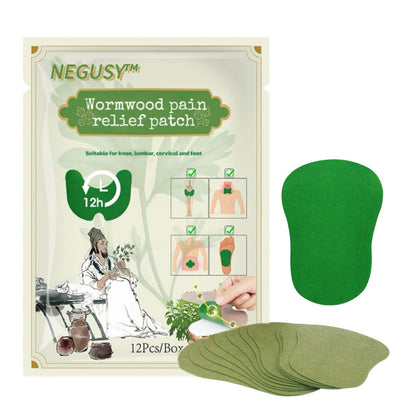 NEGUSY™ Wormwood pain relief strips for knee, lumbar, cervical, and foot