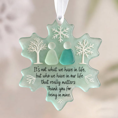 🌊Ocean-Inspired Glass Charm Decor❄✨ Handcrafted Treasures from Nature!