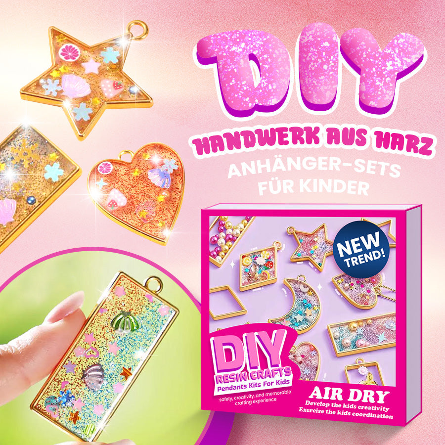 DIY Resin Pendant Kits For Child