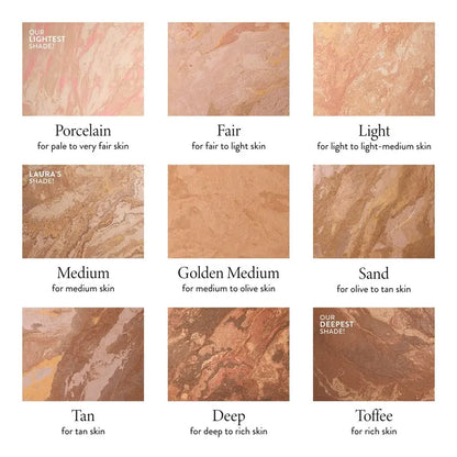 Final 3 Hours: 60% OFF🔥Balance & Glow Starter Kit -  Foundation, Full Face Palette & Brush