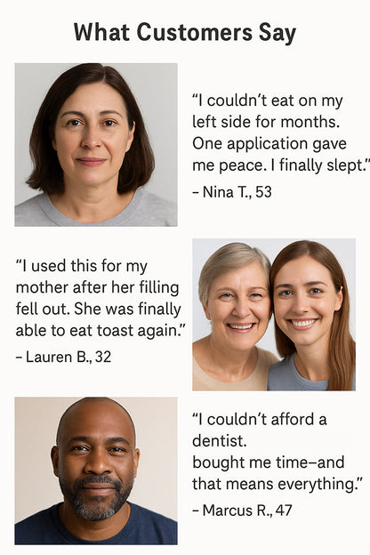 🦷 Seurico™ Dental Filling Gel– Fix Cavities Fast Without Pain or Drills 💖