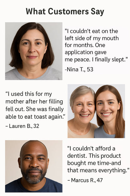 🦷 Seurico™ Dental Filling Gel– Fix Cavities Fast Without Pain or Drills 💖