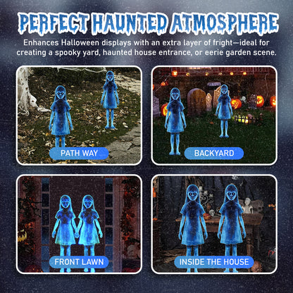 🔥 Last Day 50% OFF 🔥 👻Girl Ghost Courtyard Decoration for Halloween👻