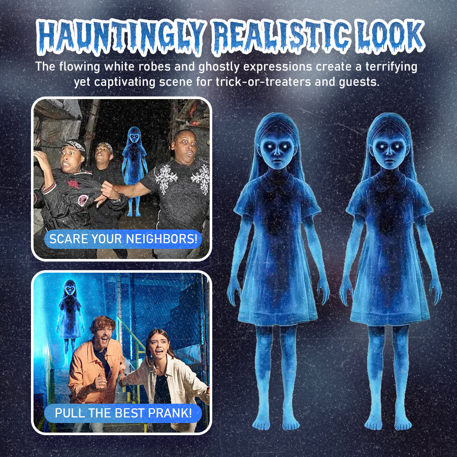 🔥 Last Day 50% OFF 🔥 👻Girl Ghost Courtyard Decoration for Halloween👻