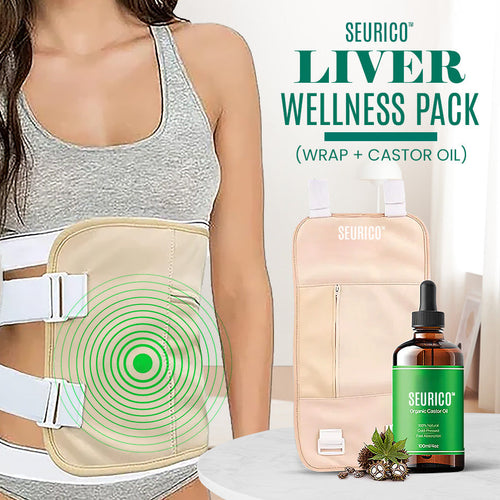 Seurico™ Liver Wellness Pack (Wrap + Castor Oil)