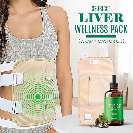 Seurico™ Liver Wellness Pack (Wrap + Castor Oil)