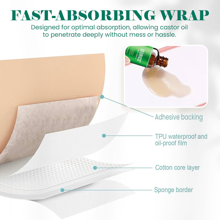 Seurico™ Liver Wellness Pack (Wrap + Castor Oil)