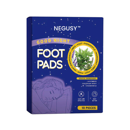 NEGUSY™ Deep Relaxing Foot Patches  – Soothe Tired Feet, Relieve Stress, Promote Relaxation & Better Sleep