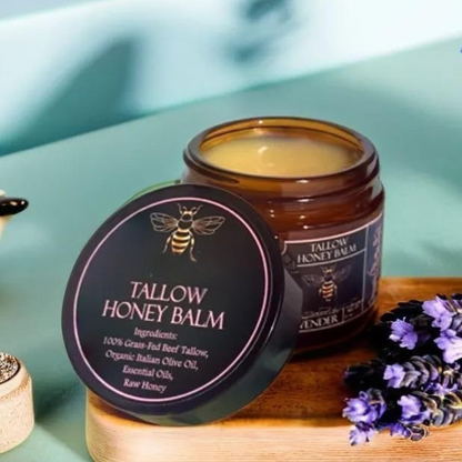 Organic Grass-Fed Beef Tallow Balm