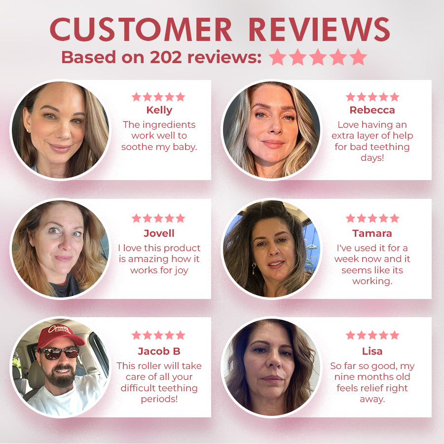 Bestseller Back for the Holidays! —the Natural Teething Relief Roller