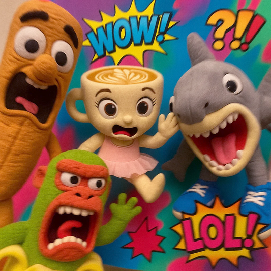 TungTung Meme Plush | Viral Knock Knock Doll