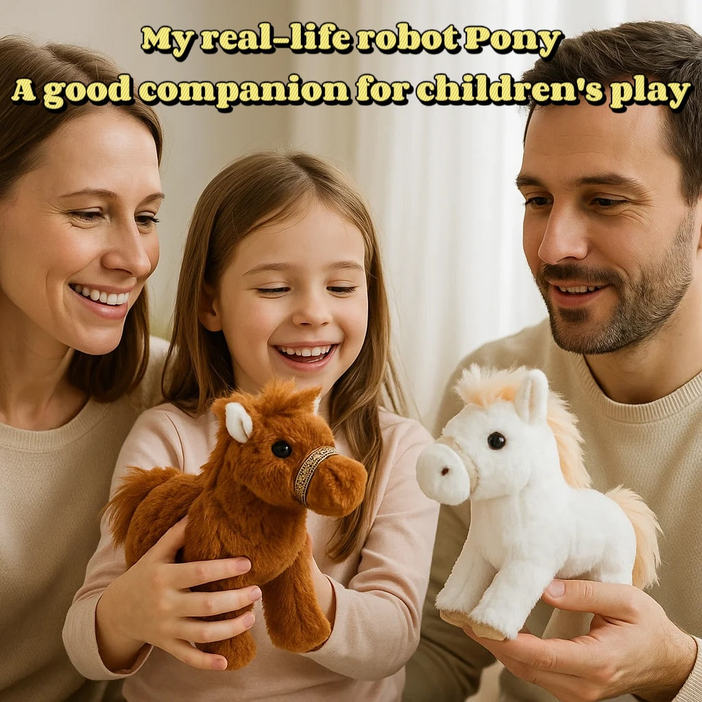 🐎Ponyland-The Life-Like Robot Pony That Walks, Barks, and Wags Its Tail