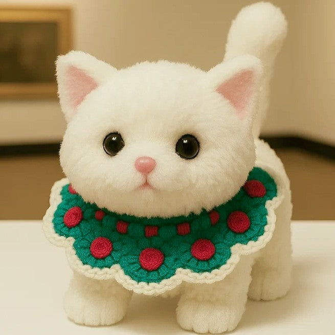 🧶Hand-woven collar -🎀cat accessories