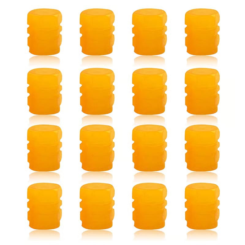 FLUORESCENT TIRE  VALVEC CAPS
