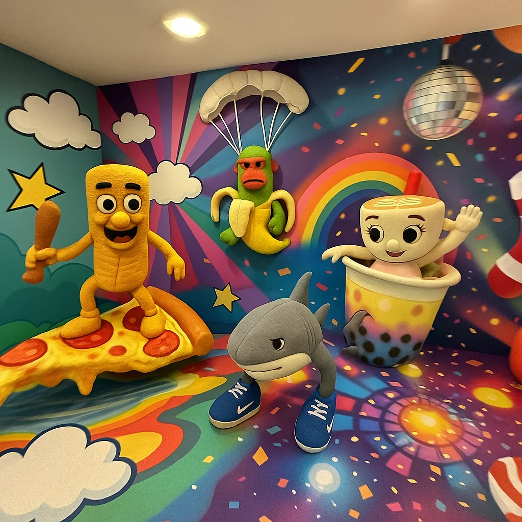 TungTung Meme Plush | Viral Knock Knock Doll